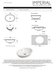 Lavabo à poser Regent Imperial
