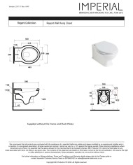 cuvette au sol imperial | Regent Blanc Céramique
