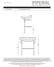 Lavabo 100 Regent Imperial