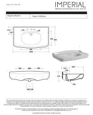 Lavabo 100 Regent Imperial