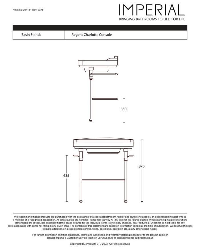 Meuble Charlotte - Regent Imperial