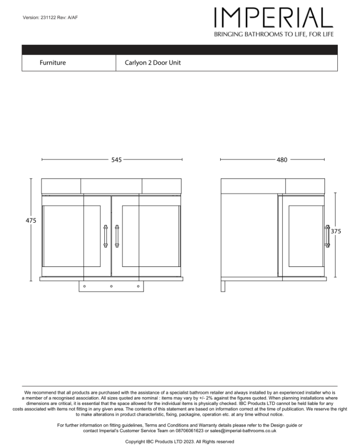Grand meuble Carlyon - Imperial