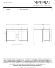 meuble suspendu imperial carlyon | 7 finitions vintage