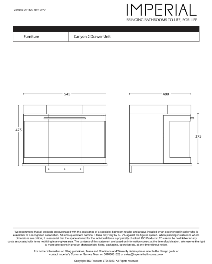 Grand meuble Carlyon - Imperial