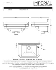 Lavabo 50 Lichfield Imperial