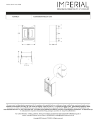 Meuble sous-vasque - Lichfield Imperial