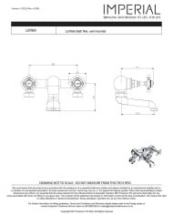 Mélangeur bain Lichfield Imperial