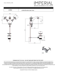 mélangeur lavabo imperial lichfield | Robinetterie rétro anglaise