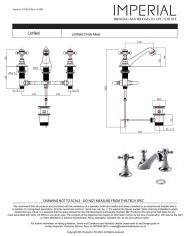 mélangeur lavabo imperial lichfield | Robinetterie anglaise rétro