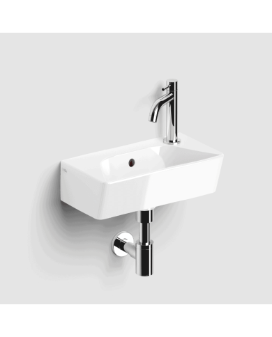 lave mains clou inbe | Céramique rectangle 1 trou