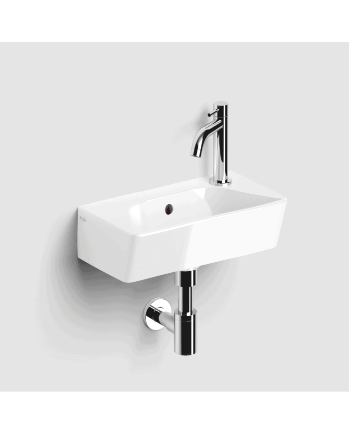 lave mains clou inbe | Céramique rectangle 1 trou