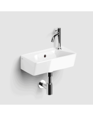 lave mains clou inbe | Céramique rectangle 1 trou