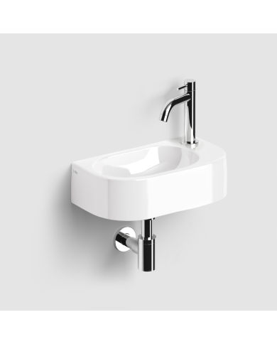 lave mains clou | Série InBe céramique blanche
