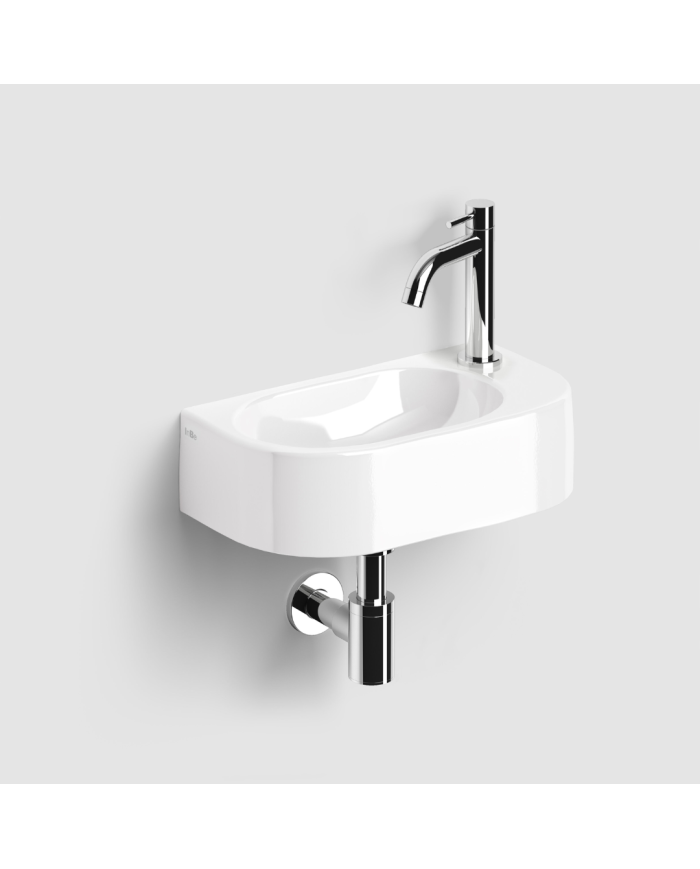 lave mains clou | Série InBe céramique blanche