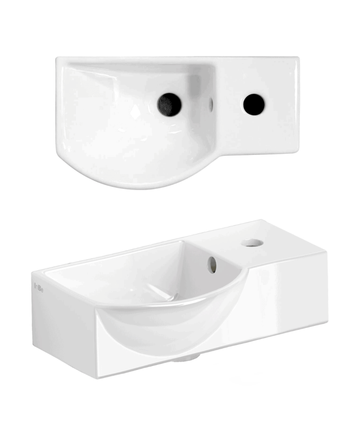 lave mains clou | Série InBe design rectangle