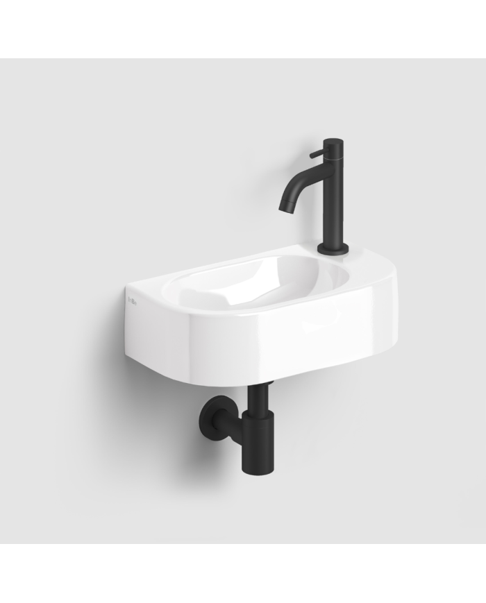lave mains clou | Série InBe céramique blanche