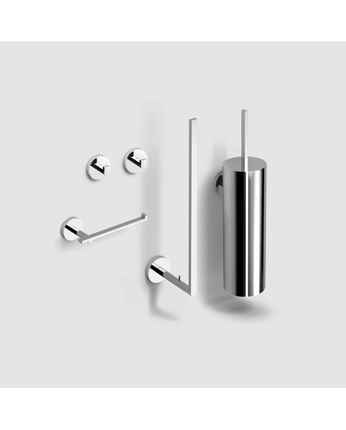set accessoires WC Clou | Série Flat encastrable