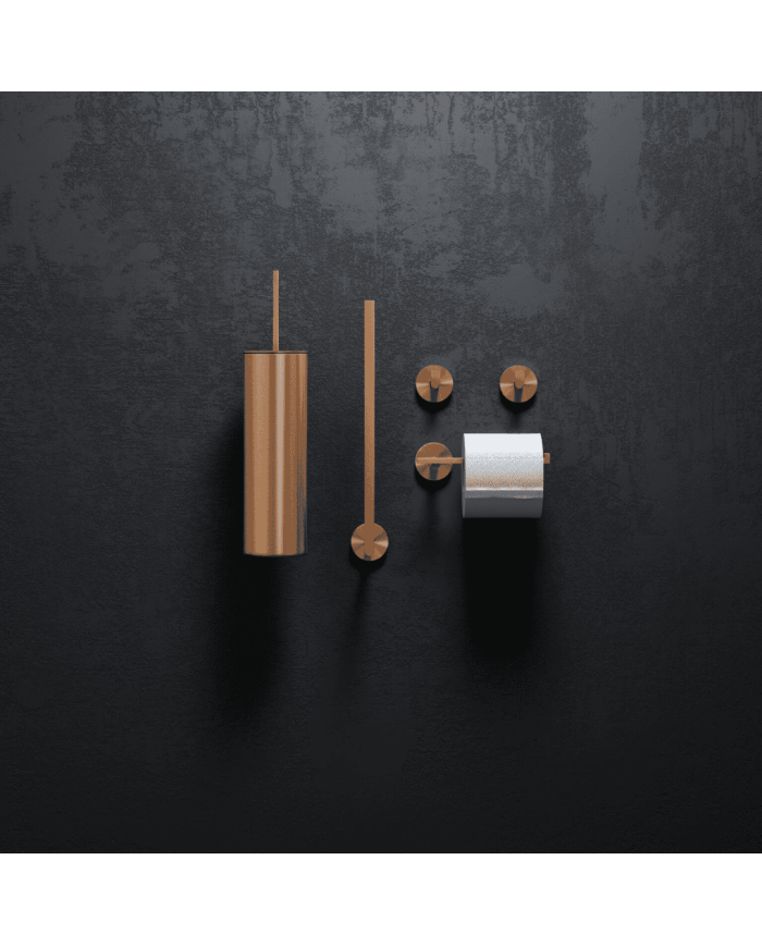 set accessoires WC Clou | Série Flat encastrable