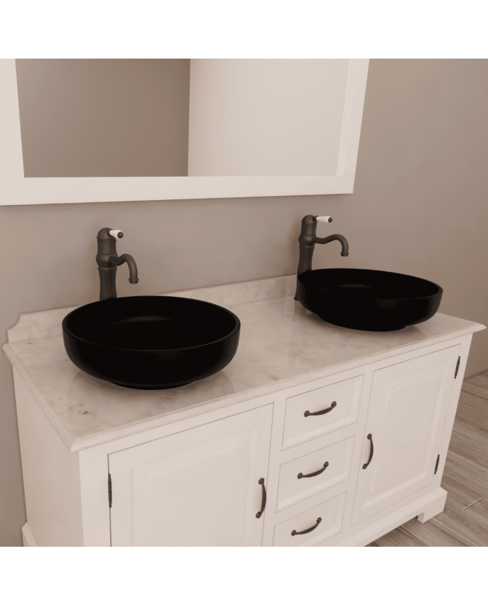 meuble lavabo double harbury | Aqua Prestige