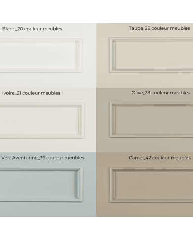 Meuble pour lavabo double + miroir Harbury Aqua Prestige