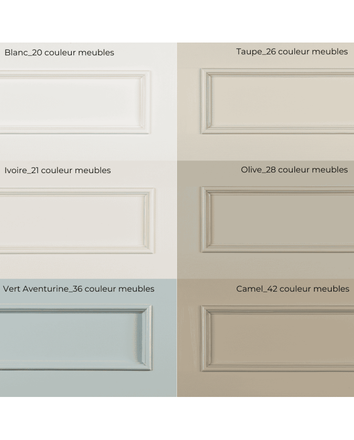 Meuble pour lavabo double + miroir Harbury Aqua Prestige