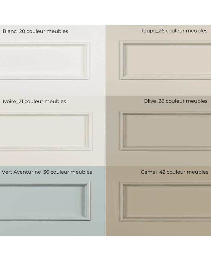 Meuble pour lavabo double + miroir Harbury Aqua Prestige