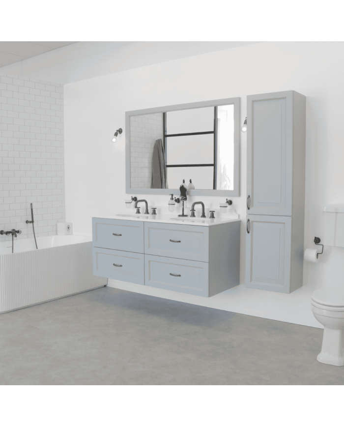 meuble lavabo 2 vasques astoria | Aqua Prestige Belgique