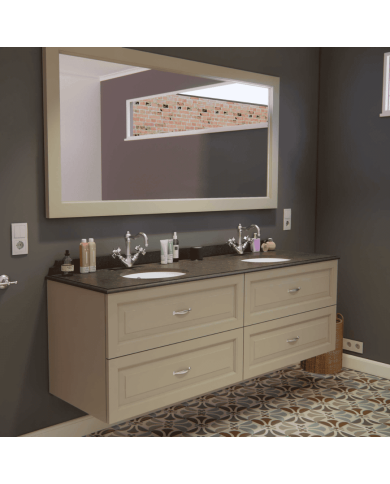 meuble lavabo 2 vasques astoria | Aqua Prestige Belgique