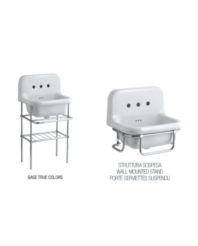 Lavabo 42cm - True Colors - Bleu Provence