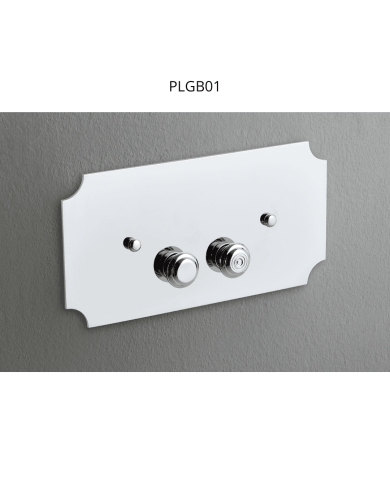 plaques Geberit rétro | Bleu Provence 16 finitions