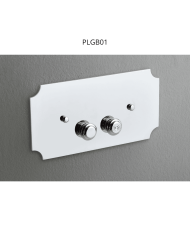 plaques Geberit rétro | Bleu Provence 16 finitions