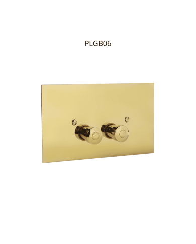 plaques Geberit rétro | Bleu Provence 16 finitions