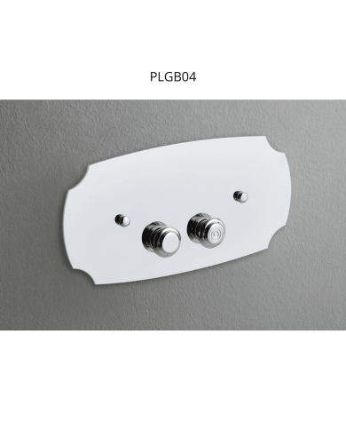 plaques Geberit rétro | Bleu Provence 16 finitions