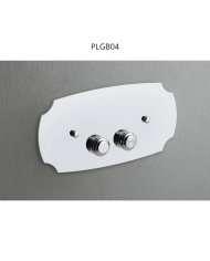 plaques Geberit rétro | Bleu Provence 16 finitions