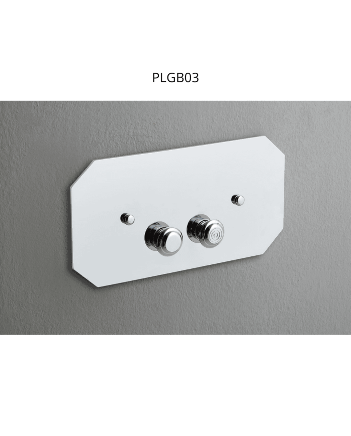 plaques Geberit rétro | Bleu Provence 16 finitions