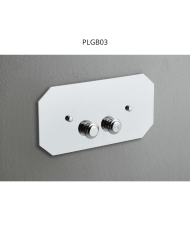 plaques Geberit rétro | Bleu Provence 16 finitions