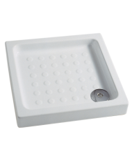 receveur douche bleu provence | Céramique H9 Blanc