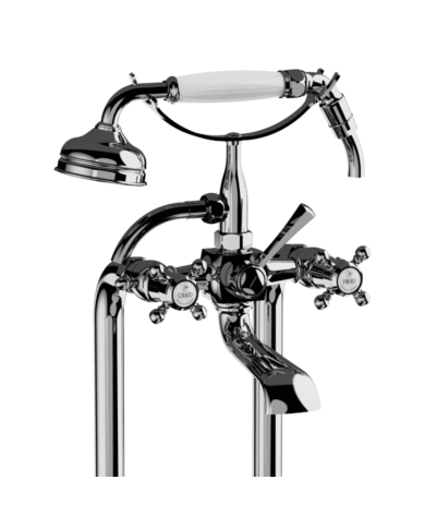 colonne baignoire horus ascott | Robinetterie rétro sur pieds
