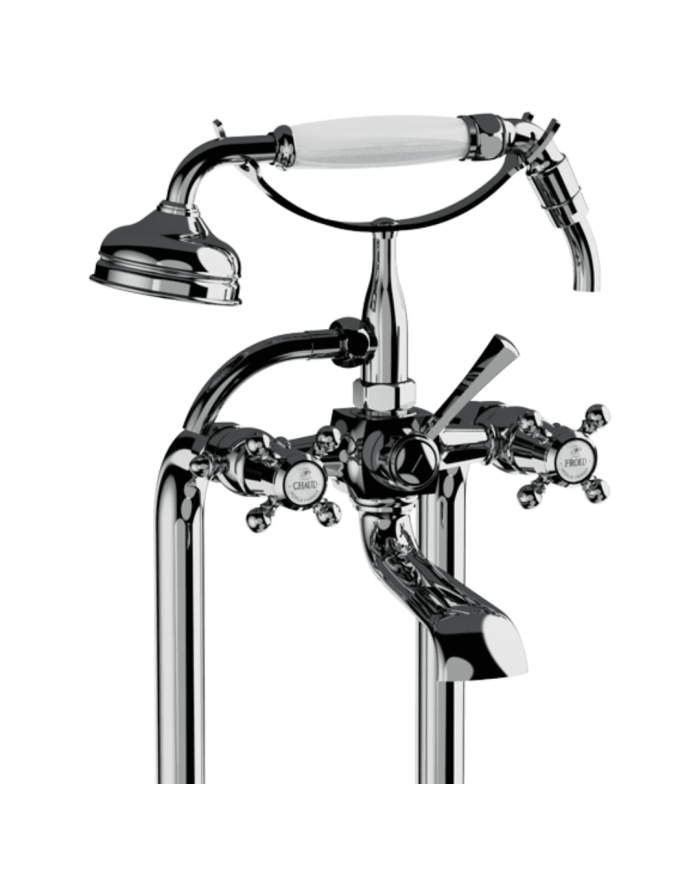 colonne baignoire horus ascott | Robinetterie rétro sur pieds