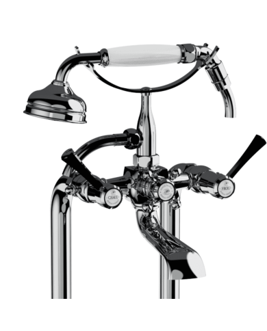 colonne baignoire horus ascott | Robinetterie rétro sur pieds