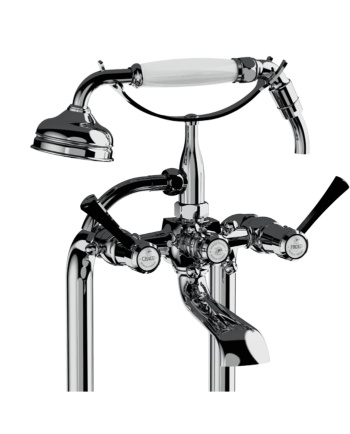 colonne baignoire horus ascott | Robinetterie rétro sur pieds