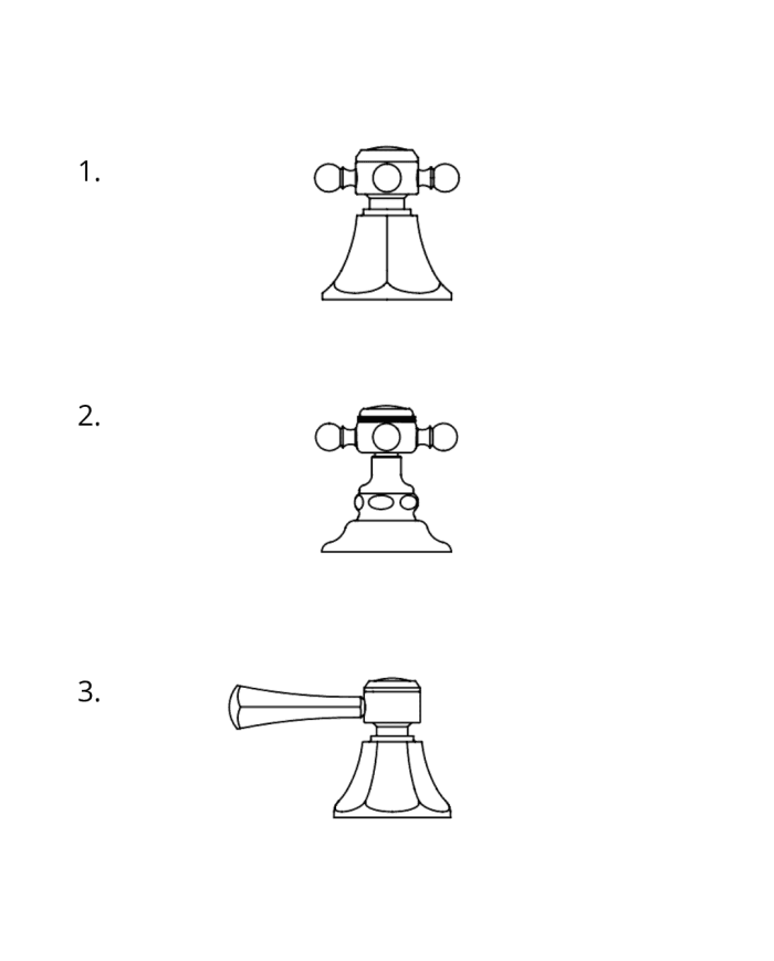 Robinet encastré droite Ascott - Horus