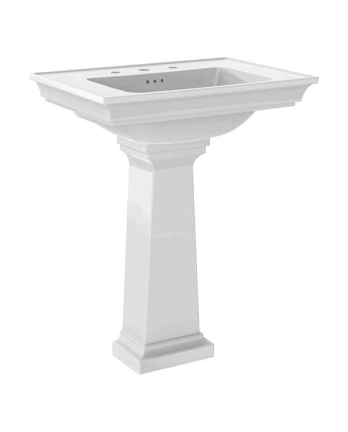 Lavabo céramique blanche - Ascott - Horus