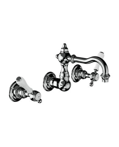 Mélangeur lavabo mural haut Julia Victoria - Horus