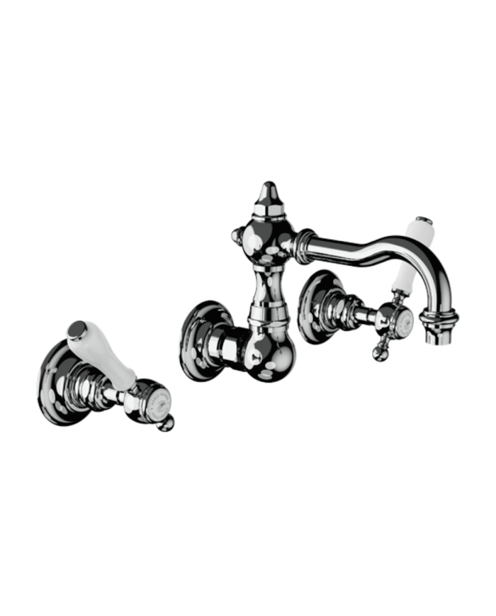 Mélangeur lavabo mural haut Julia Victoria - Horus