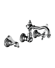 Mélangeur lavabo mural haut Julia Victoria - Horus