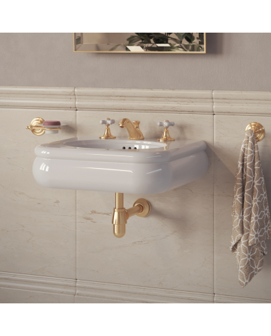 lavabo rétro bleu provence | Romantica 56cm