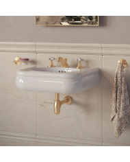 lavabo rétro bleu provence | Romantica 56cm