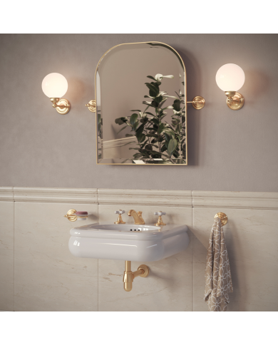 lavabo rétro bleu provence | Romantica 56cm