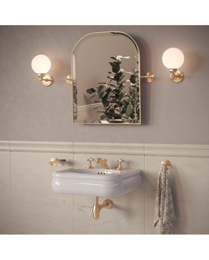 lavabo rétro bleu provence | Romantica 56cm